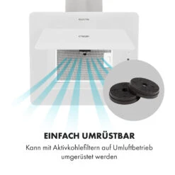 Helena 60 Dunstabzugshaube 595 M³/h LED-Display Weiß -Küchengeräte 10034101 de 0008 logo