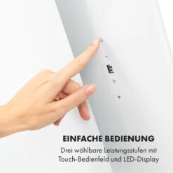 Helena 90 Dunstabzugshaube 595 M³/h LED-Display Weiß -Küchengeräte 10034103 de 0004 logo