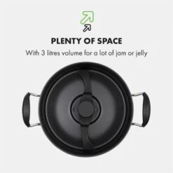 Jam Session Marmeladen- Und Geleekocher 1000W 2 Automatikprogramme -Küchengeräte 10034109 yy 0007 logo Klarstein Jam Session Marmeladen und Geleekocher