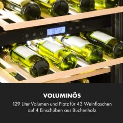 Vinovilla 43 Built-In Duo Onyx Weinkühlschrank 129l 43 Fl. 2 Zonen -Küchengeräte 10034155 de 0005 logo