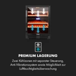 Vinovilla 43 Built-In Duo Onyx Weinkühlschrank 129l 43 Fl. 2 Zonen -Küchengeräte 10034155 de 0006 logo