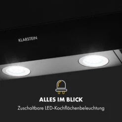 Athena 90 Dunstabzugshaube 90cm 300m³/h 69W Edelstahl -Küchengeräte 10034195 de 0007 logo