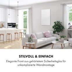 Crystal Wall Infrarotheizung 100x60cm 600W Wochentimer IP54 Weiß 11 Crystal Wall Infrarotheizung 100x60cm 600W Wochentimer IP54 Weiß -Küchengeräte 10034223 de 0003 logo