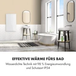 Crystal Wall Infrarotheizung 100x60cm 600W Wochentimer IP54 Weiß 14 Crystal Wall Infrarotheizung 100x60cm 600W Wochentimer IP54 Weiß -Küchengeräte 10034223 de 0006 logo