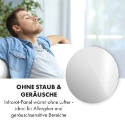 Marvel Mirror Infrarotheizung 300W Wochentimer IP54 Spiegel Rund -Küchengeräte 10034225 de 0005 logo