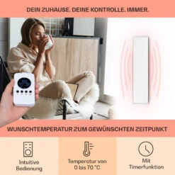 Wonderwall Air 36 Infrarotheizung 120x30cm 360W Wandinstallation Fernbedienung 10 Wonderwall Air 36 Infrarotheizung 120x30cm 360W Wandinstallation Fernbedienung -Küchengeräte 10034231 de 0003 usp