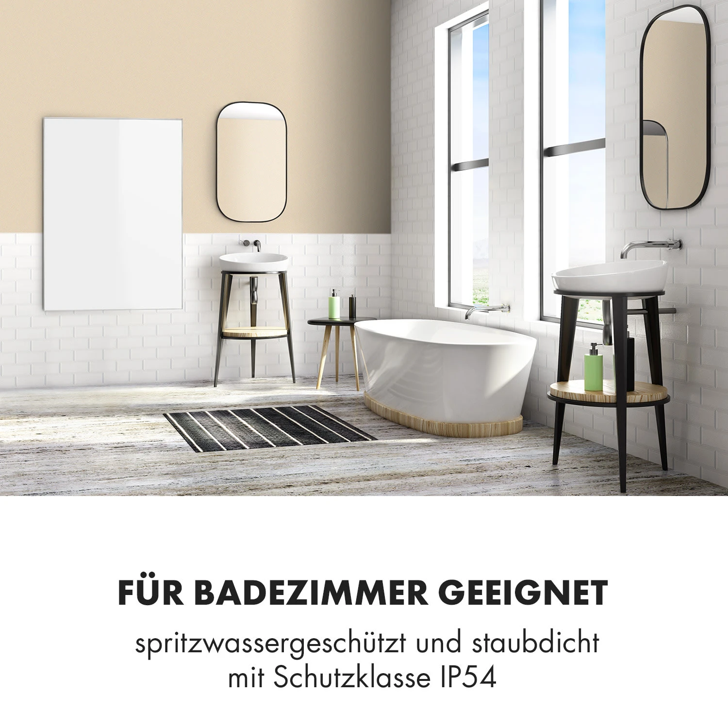 Wonderwall Air 96 Infrarotheizung 120x81cm 960W Wandinstallation Fernbedienung 4 Wonderwall Air 96 Infrarotheizung 120x81cm 960W Wandinstallation Fernbedienung – Bild 4