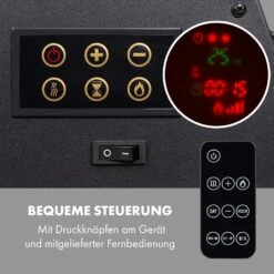 Lausanne Luxe Elektrischer Kamin 2000W 2 Heizstufen 90 Cm Edelstahl 10 Lausanne Luxe Elektrischer Kamin 2000W 2 Heizstufen 90 Cm Edelstahl -Küchengeräte 10034252 de 0004 logo