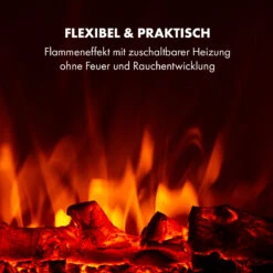 Lausanne Luxe Elektrischer Kamin 2000W 2 Heizstufen 90 Cm Edelstahl 11 Lausanne Luxe Elektrischer Kamin 2000W 2 Heizstufen 90 Cm Edelstahl -Küchengeräte 10034252 de 0005 logo