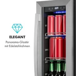 Beerlager 56 Getränkekühlschrank 56l 20 Fl. Glastür Touch-Bedienfeld Edelstah -Küchengeräte 10034269 de 0006 logo