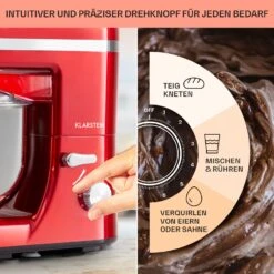 Bella Elegance Küchenmaschine 2000 W 2,7 PS 5,2 Ltr Edelstahl BPA-frei -Küchengeräte 10034364 de 0004 usp