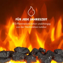 Verbier Elektrischer Kamin Elektrokamin 1000 / 2000 W LED-InstaFire Thermostat Timer Überhitzungsschutz -Küchengeräte 10034396 de 0005 logo