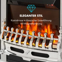 Verbier Elektrischer Kamin Elektrokamin 1000 / 2000 W LED-InstaFire Thermostat Timer Überhitzungsschutz -Küchengeräte 10034396 de 0006 logo