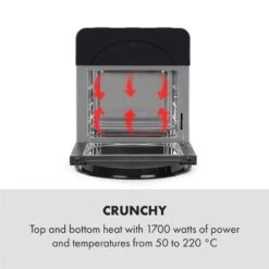 Küchengeräte -Küchengeräte 10034451 yy 0003 logo Klarstein AeroVital easy touch Heissluftfritteuse