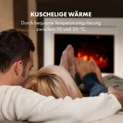 Blanca Elektrischer Kamin 1000/2000W LED 10-30 °C Wochentimer -Küchengeräte 10034487 de 0007 logo