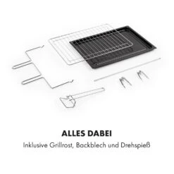 Masterchef 60 Mini-Backofen 60l 2000W 100-230 °C Timer Schwarz -Küchengeräte 10034498 de 0008 logo