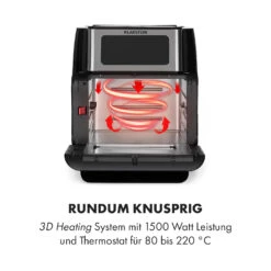 AeroVital Fry Heißluftfritteuse 1500W 10l Timer 9 Programme -Küchengeräte 10034575 de 0003 logo