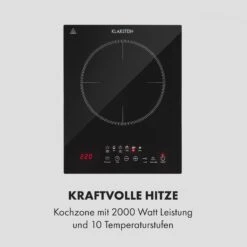 Cook N Roll Induktionskochfeld 2000W Timer 10 Stufen Bratenthermometer -Küchengeräte 10034708 de 0005 logo