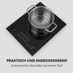 Cook N Roll Induktionskochfeld 2000W Timer 10 Stufen Bratenthermometer -Küchengeräte 10034708 de 0007 logo