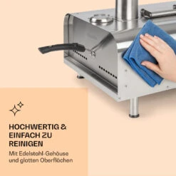 Diavolo Pizza-Pelletofen Inkl. Pizzastein Thermometer Edelstahl 11 Diavolo Pizza-Pelletofen Inkl. Pizzastein Thermometer Edelstahl -Küchengeräte 10034709 de 0005 logo