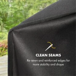 Tomahawk Wetterschutzhaube 600D Canvas 30/70% PE/PVC Schwarz 10 Tomahawk Wetterschutzhaube 600D Canvas 30/70% PE/PVC Schwarz -Küchengeräte 10034713 yy 0004 logo Klarstein Tomahawk Wetterschutzhaube 140cm