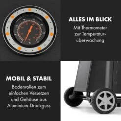 Vanquish Gasgrill 3 Edelstahlbrenner 3 X 3 KW 63,5 X 45 Cm Grillfläche 16 Vanquish Gasgrill 3 Edelstahlbrenner 3 X 3 KW 63,5 X 45 Cm Grillfläche -Küchengeräte 10034805 de 0008 logo