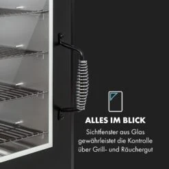 Pasadena Gas-Räuchergrill 2,5 KW Heizleistung 180 °C / 350 °F Max. -Küchengeräte 10034818 de 0003 logo