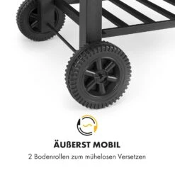 Meat Machine Holzkohlegrill BBQ 45x32,5cm Thermometer Bodenrollen 15 Meat Machine Holzkohlegrill BBQ 45x32,5cm Thermometer Bodenrollen -Küchengeräte 10034819 de 0007 logo