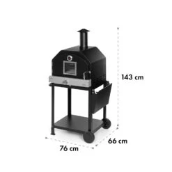 Pizzaiolo Pro Pizza-Gasgrill 76x143x66cm Schamottestein Stahl Mobil -Küchengeräte 10034844 yy 0010 logo
