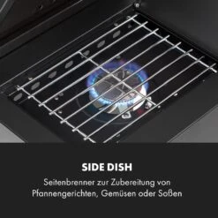 Valkyrie Gasgrill 3x3,2 + 2,9 KW Sichtfenster 54x42 Cm Grill Edelstahl -Küchengeräte 10034845 de 0006 logo