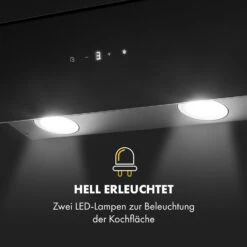 Antonia Dunstabzugshaube Kopffrei 90cm 350m³/h Touch-Bedienfeld Glas -Küchengeräte 10034868 de 0008 logo