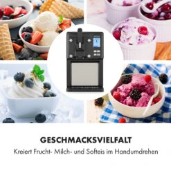 Sweet Sundae Eiscrememaschine Kompressor 1,5l Edelstahl Schwarz -Küchengeräte 10034911 de 0004 logo