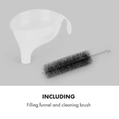 Sweet Sundae Eiscrememaschine Kompressor 1,5l Edelstahl Schwarz -Küchengeräte 10034911 uk 0009 logo Klarstein Sahnehaeubchen Eiscrememaschine schwarz