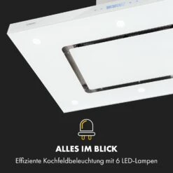 Valeria Inselhaube 90cm 650m³/h Touch EEC A LED Glas Edelstahl -Küchengeräte 10034974 de 0003 logo