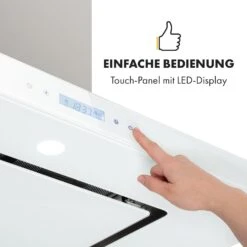 Valeria Inselhaube 90cm 650m³/h Touch EEC A LED Glas Edelstahl -Küchengeräte 10034974 de 0007 logo