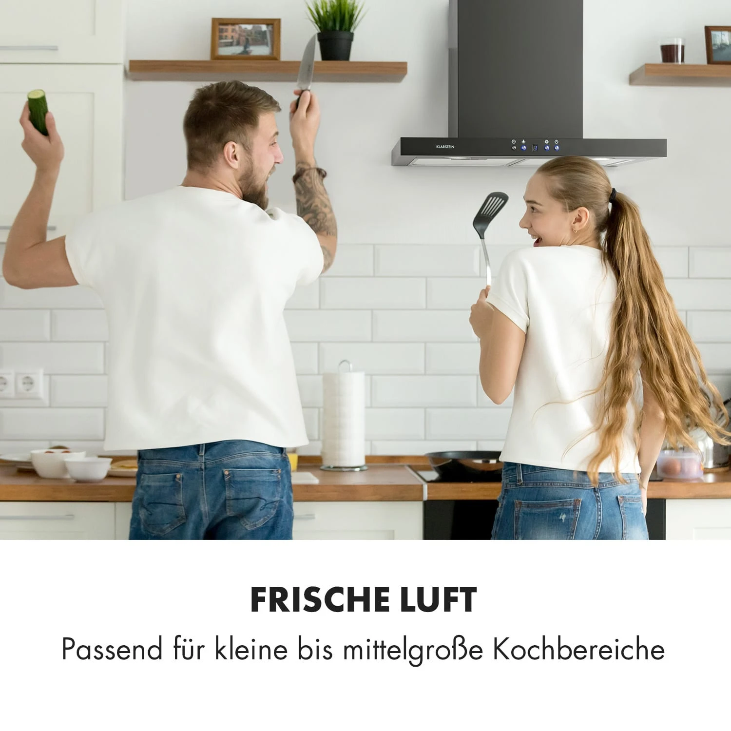 Limelight Dunstabzugshaube 60cm Wandhaube 600m³/h Schwarz 4 Limelight Dunstabzugshaube 60cm Wandhaube 600m³/h Schwarz – Bild 4