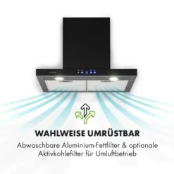 Limelight Dunstabzugshaube 60cm Wandhaube 600m³/h Schwarz 14 Limelight Dunstabzugshaube 60cm Wandhaube 600m³/h Schwarz -Küchengeräte 10034977 de 0005 logo