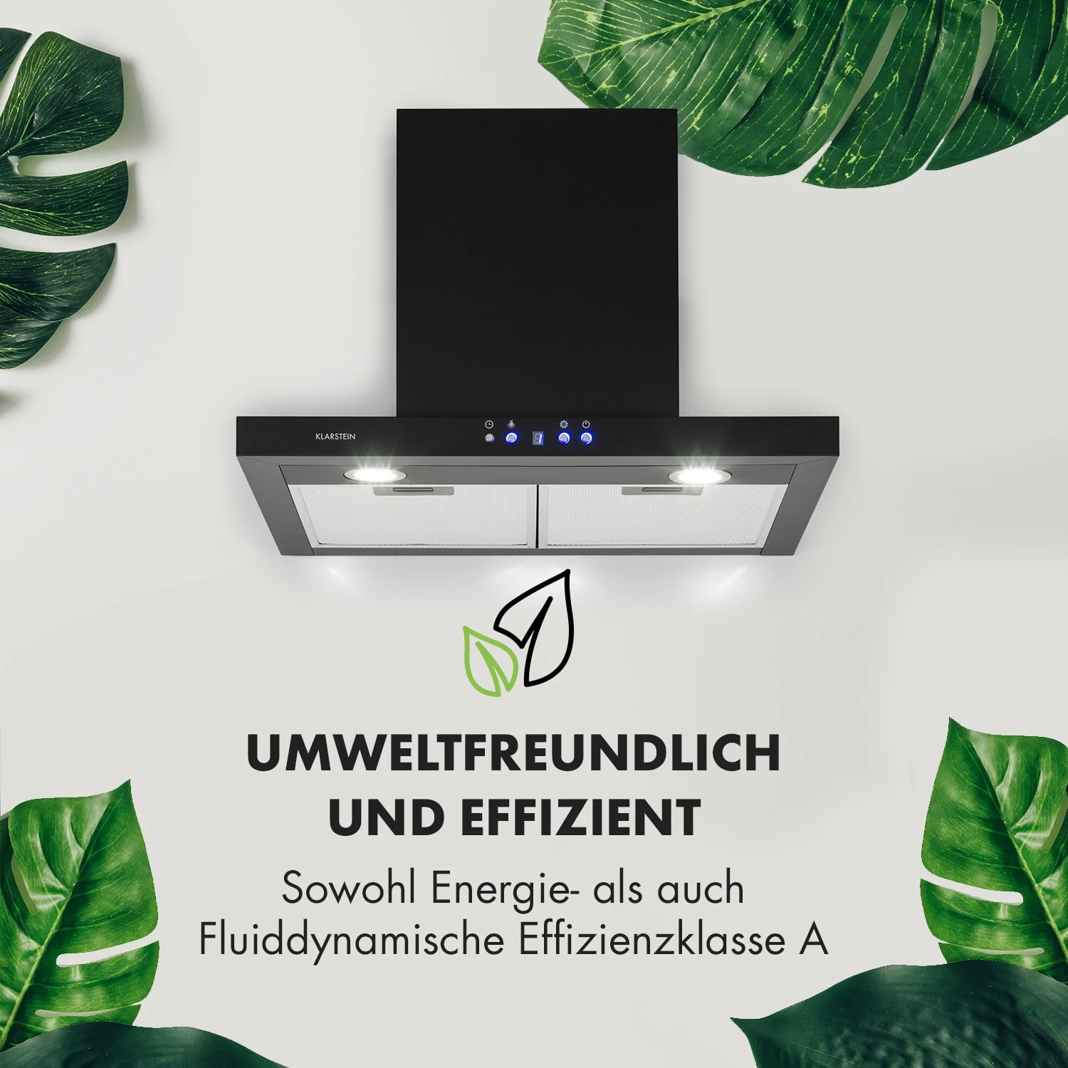 Limelight Dunstabzugshaube 60cm Wandhaube 600m³/h Schwarz 6 Limelight Dunstabzugshaube 60cm Wandhaube 600m³/h Schwarz – Bild 6