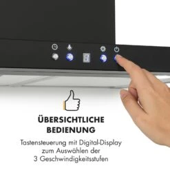 Limelight Dunstabzugshaube 60cm Wandhaube 600m³/h Schwarz 17 Limelight Dunstabzugshaube 60cm Wandhaube 600m³/h Schwarz -Küchengeräte 10034977 de 0008 logo