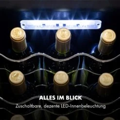 Shiraz 15 Slim Uno Weinkühlschrank 44l Touch-Bedienfeld 5-18°C -Küchengeräte 10035025 de 0006 logo