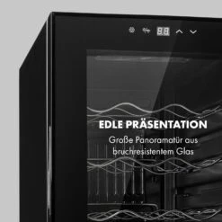 Shiraz 18 Slim Uno Weinkühlschrank 50l 18Fl Touch-Bedienfeld 5-18°C -Küchengeräte 10035026 de 0007 logo