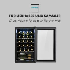 Shiraz 24 Uno Weinkühlschrank 63l 24Fl Touch-Bedienfeld 5-18°C 12 Shiraz 24 Uno Weinkühlschrank 63l 24Fl Touch-Bedienfeld 5-18°C -Küchengeräte 10035028 de 0003 logo