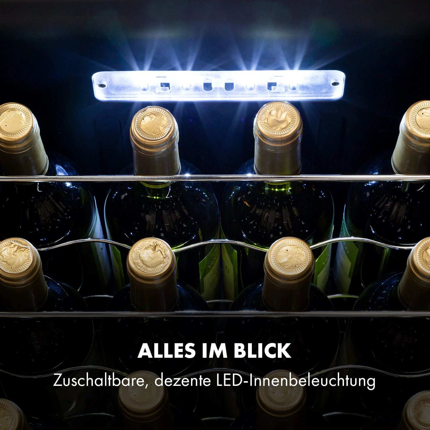 Shiraz 24 Uno Weinkühlschrank 63l 24Fl Touch-Bedienfeld 5-18°C 6 Shiraz 24 Uno Weinkühlschrank 63l 24Fl Touch-Bedienfeld 5-18°C – Bild 6