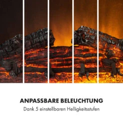 Etna Pozzolana Elektrokamin 1800W Wochentimer Fernbedienung -Küchengeräte 10035041 de 0007 logo