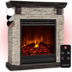 Etna Elektrokamin 1800W Wochentimer Fernbedienung LED