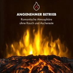 Bormio Panorama Elektrischer Kamin 1000/2000W Thermostat -Küchengeräte 10035057 de 0006 logo