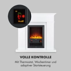 Kamini FXL Elektrischer Kamin Kamineinsatz 1000/2000W 2W LED -Küchengeräte 10035058 de 0005 logo