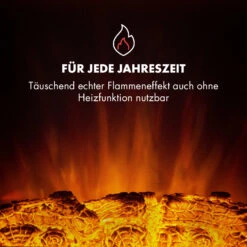 Kamini FXL Elektrischer Kamin Kamineinsatz 1000/2000W 2W LED -Küchengeräte 10035058 de 0007 logo