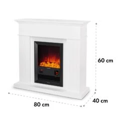 Kamini FXL Elektrischer Kamin Kamineinsatz 1000/2000W 2W LED -Küchengeräte 10035058 yy 0008 dimensions