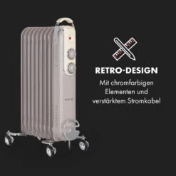 Thermaxx Retroheat Ölradiator 2000W Bodenrollen -Küchengeräte 10035080 de 0003 logo